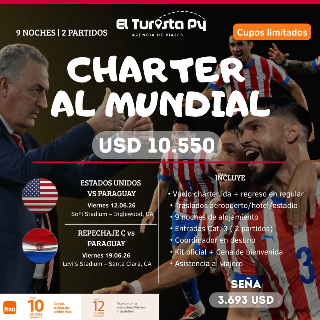 CHARTE AL MUNDIAL 2026