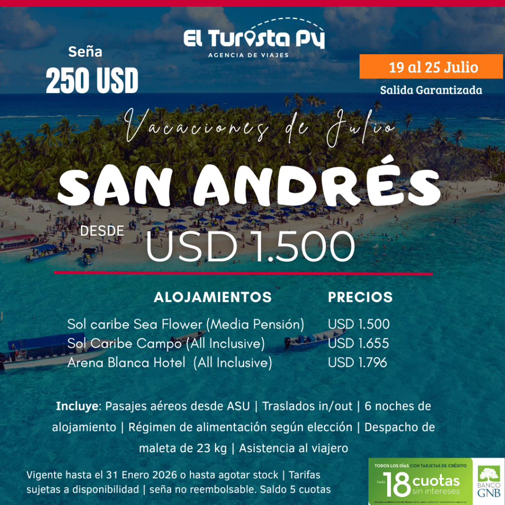 SAN ANDRES DESDE ASUNCION